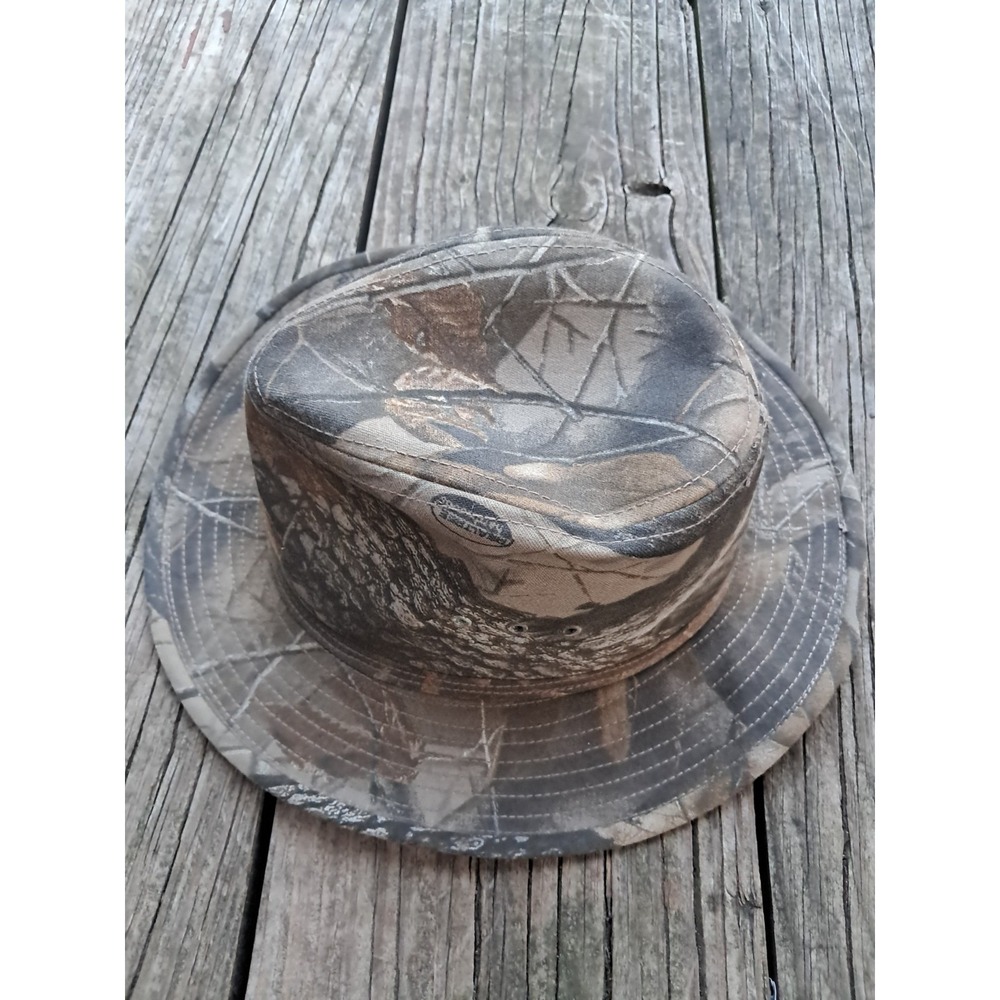 PARAMOUNT OUTDOORS Camouflage Fedora Hat Mossy Oak Outdoorsman Hunting J14